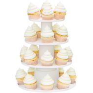 PartyCity Wilton Four-Tier White Cupcake Stand
