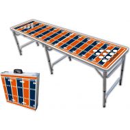 [아마존베스트]PartyPongTables.com 8-Foot Professional Beer Pong Table w/Optional Cup Holes - Denver Football Field Graphic