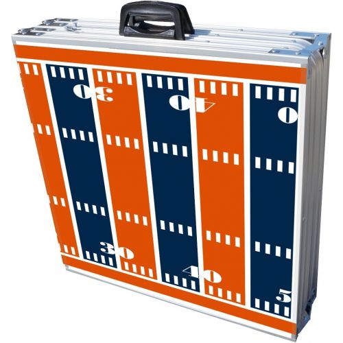  [아마존베스트]PartyPongTables.com 8-Foot Professional Beer Pong Table w/Optional Cup Holes - Denver Football Field Graphic