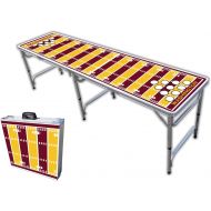 PartyPongTables.com 8-Foot Professional Beer Pong Table w/Optional Cup Holes - Washington Football Field Graphic