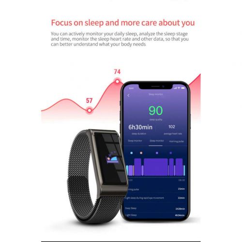  Passometer GGOII Smart Wristband New Smart Wristband P45 Waterproof Bluetooth Smart Fitness Tracker Heart Rate Monitor Colorful Touch Screen Smart Sport Bracelet