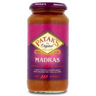 Pataks Madras Curry Paste (Cooking Sauce), 10 Ounces (Case of 6)