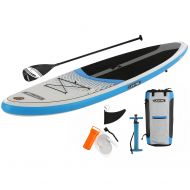 Pathfinder Lifetime Tidal 110 Inflatable Stand Up Paddle Board (Paddle Included), 11, White
