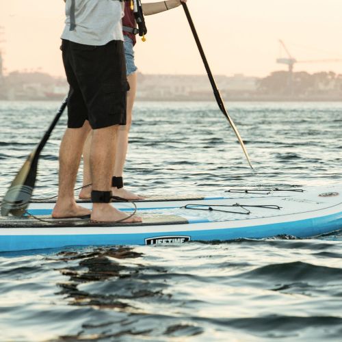  Pathfinder Lifetime Tidal 110 Inflatable Stand Up Paddle Board (Paddle Included), 11, White