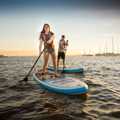  Pathfinder Lifetime Tidal 110 Inflatable Stand Up Paddle Board (Paddle Included), 11, White