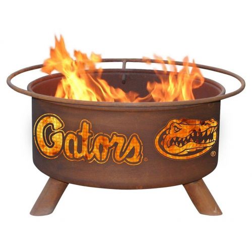  Patina University of Florida Gators Portable Steel Fire Pit Grill