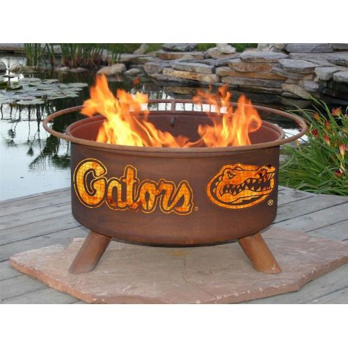  Patina University of Florida Gators Portable Steel Fire Pit Grill