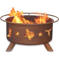 Patina Products F115, 30 Inch Lone Star Fire Pit