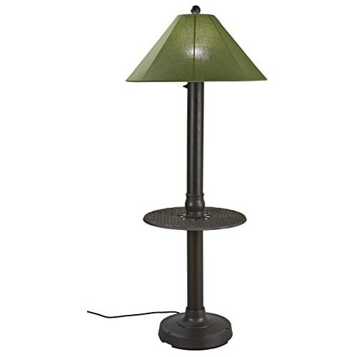  Patio Living Concepts 65697 Catalina Outdoor Floor Lamp with Table