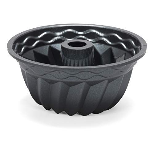  Patisse silicone bundt pan, 8-5/8, Black: Kitchen & Dining