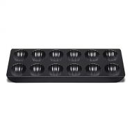 Patisse madelaine 02848 Non-stick Madeleine Pan 12-cups, 15-3/4 (40 cm), Black color, 15.75