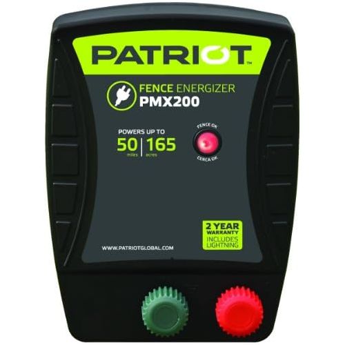  Patriot PMX200 Electric Fence Energizer, 2.0 Joule