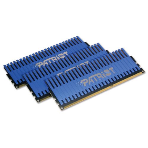  Patriot PVT33G1333ELK Extreme Performance Viper Series PC3-10666 DDR3 1333 3GB 3 x 1GB Intel XMP Ready CL 9 Non ECC Triple Channel Kit (Blue)
