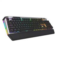 Patriot Memory Patriot Viper Gaming V765 Mechanical RGB Illuminated Gaming Keyboard w/Media Controls - Kailh Box Switches, 104-Standard Keys, Removable Magnetic Palm Rest