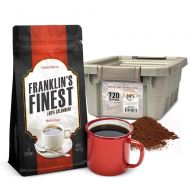 Franklins Finest Survival Coffee 720-Servings by Patriot Pantry