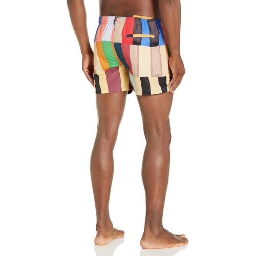 폴 스미스 Paul Smith Men's Standard Ps Color Block Swim Trunks