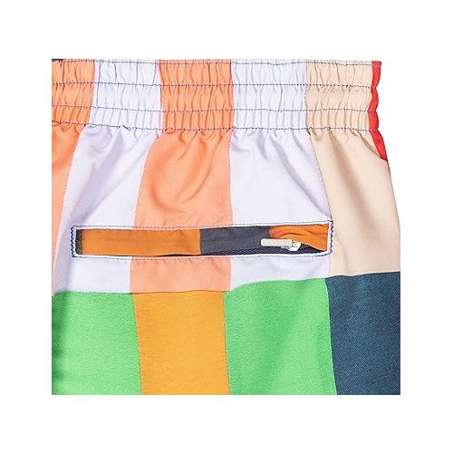 폴 스미스 Paul Smith Men's Standard Ps Color Block Swim Trunks