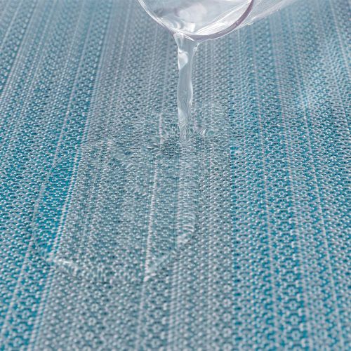  [아마존베스트]Pauwer Placemats Set of 4 for Dining Table Washable Woven Vinyl Placemat Non-Slip Heat Resistant Kitchen Table Mats Easy to Clean