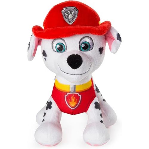  Paw Patrol - 8” Marshall Plush Toy, Standing Plush with Stitched Detailing, for Ages 3 and up