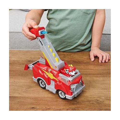  Paw Patrol, Rescue Knights Marshall Transforming Toy Car with Collectible Action Figure, Kids Toys for Ages 3 and up