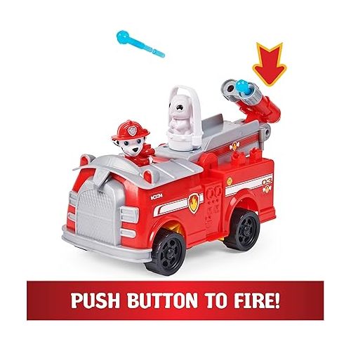  Paw Patrol, Marshall Rise and Rescue Transforming Toy Car with Action Figures and Accessories, Kids Toys for Ages 3 and up