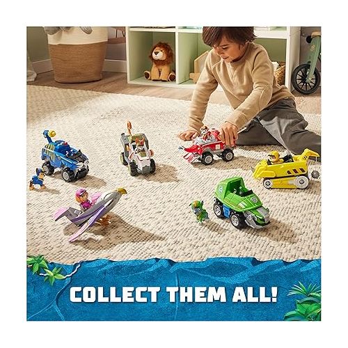  Paw Patrol Jungle Pups, Marshall Elephant Vehicle, Toy Truck with Collectible Action Figure, Kids Toys for Boys & Girls Ages 3 and Up