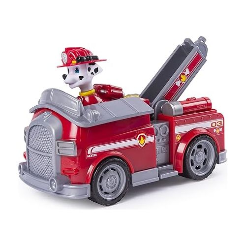  Paw Patrol Marshall's Transforming Fire Truck with Pop-Out Water Cannons, for Ages 3 and Up