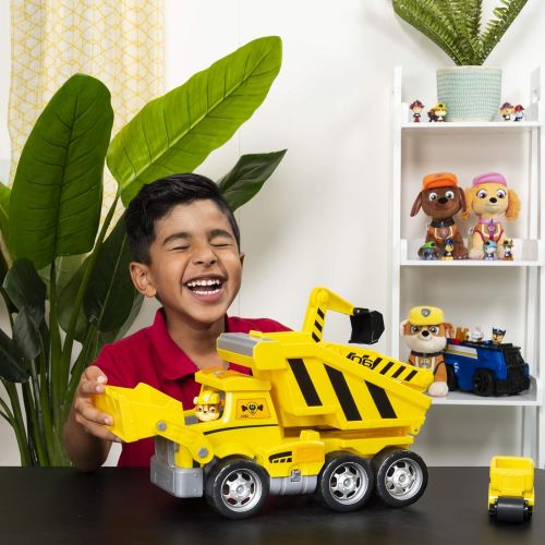  Paw Patrol, Ultimate Rescue Construction Truck with Lights, Sound & Mini Vehicle, for Ages 3 & Up
