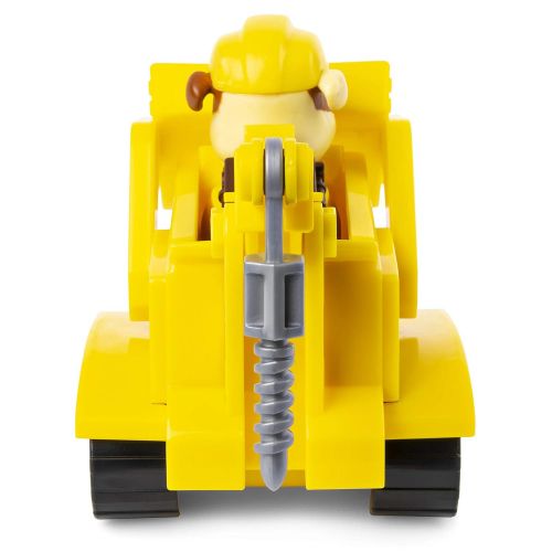  [아마존베스트]Paw Patrol, Rubble’s Bulldozer Vehicle with Collectible Figure, for Kids Aged 3 and Up