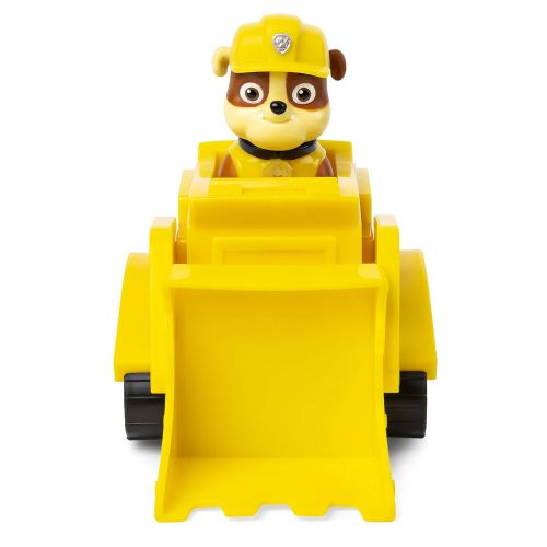  [아마존베스트]Paw Patrol, Rubble’s Bulldozer Vehicle with Collectible Figure, for Kids Aged 3 and Up