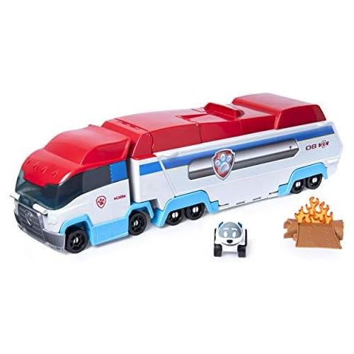  [아마존베스트]Paw Patrol, Launch’N Haul Paw Patroller, Transforming 2-in-1 Track Set for True Metal Die-Cast Vehicles