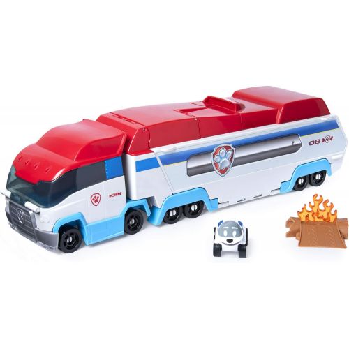  [아마존베스트]Paw Patrol, Launch’N Haul Paw Patroller, Transforming 2-in-1 Track Set for True Metal Die-Cast Vehicles