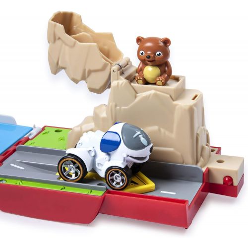  [아마존베스트]Paw Patrol, Launch’N Haul Paw Patroller, Transforming 2-in-1 Track Set for True Metal Die-Cast Vehicles