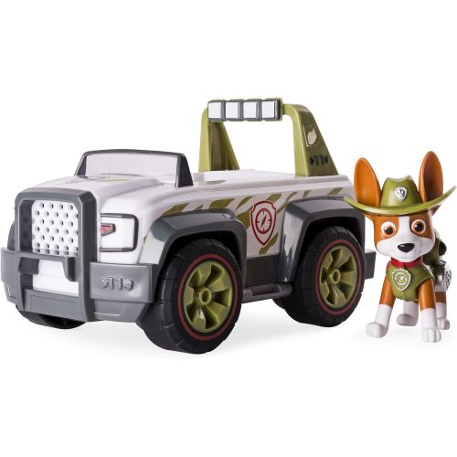  [아마존베스트]Paw Patrol, Jungle Rescue, Tracker’s Jungle Cruiser, Vehicle & Figure