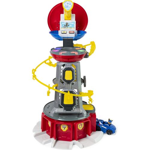  [아마존베스트]Nickelodeon PAW Patrol, Mighty Pups Super Paws Lookout Tower Playset with Lights and Sounds, for Ages 3 and Up