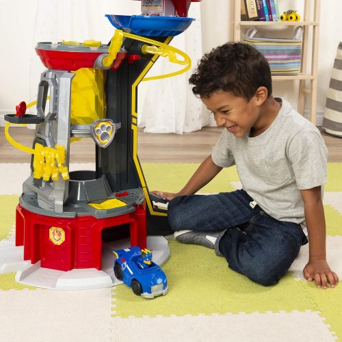  [아마존베스트]Nickelodeon PAW Patrol, Mighty Pups Super Paws Lookout Tower Playset with Lights and Sounds, for Ages 3 and Up