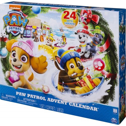  Paw Patrol - 2018 Advent Calendar Release - Includes 24 Gifts to Explore - Ages 3+