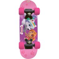 Paw Patrol Kids 17-Inch Maple Wood Mini Skateboard Cruiser, Black/Pink (OPAW247-F)