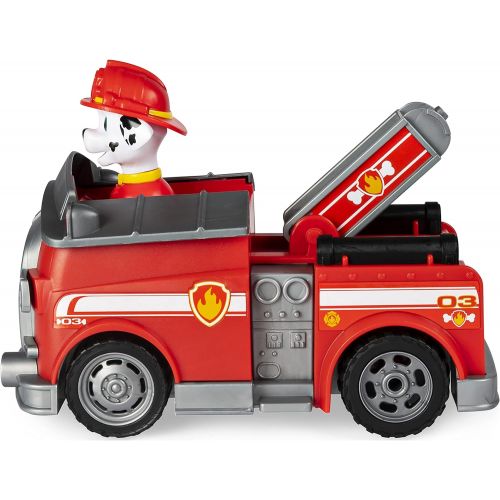  [아마존베스트]PAW Patrol, Marshall Remote Control Fire Truck with 2-Way Steering, for Kids Aged 3 and Up