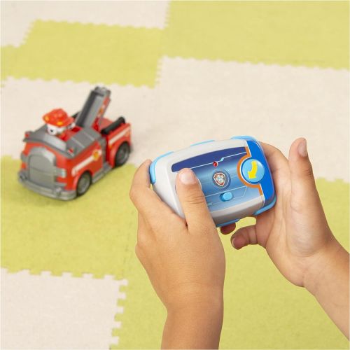  [아마존베스트]PAW Patrol, Marshall Remote Control Fire Truck with 2-Way Steering, for Kids Aged 3 and Up