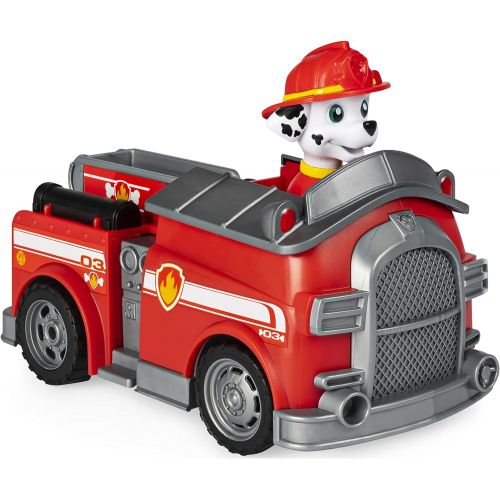  [아마존베스트]PAW Patrol, Marshall Remote Control Fire Truck with 2-Way Steering, for Kids Aged 3 and Up
