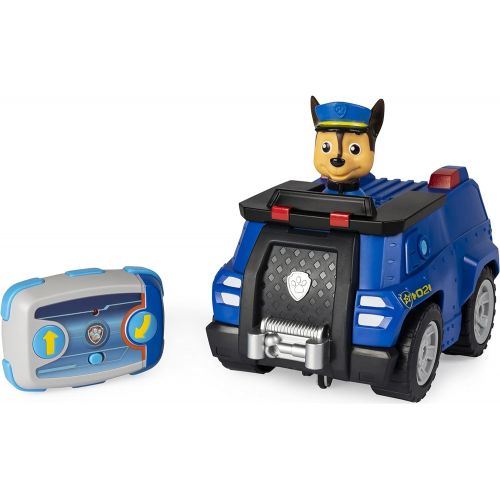  Paw Patrol 6054190 Chase Remote Control Police Cruiser with 2-Way Steering, for Kids Aged 3 and Up, Multicolour