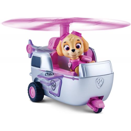  Paw Patrol Racers 3-Pack Vehicle Set, Rescue Marshall, Spy Chase, and Skye