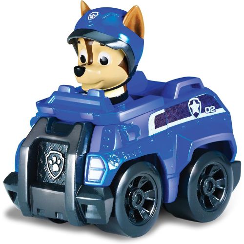  Paw Patrol Racers 3-Pack Vehicle Set, Rescue Marshall, Spy Chase, and Skye