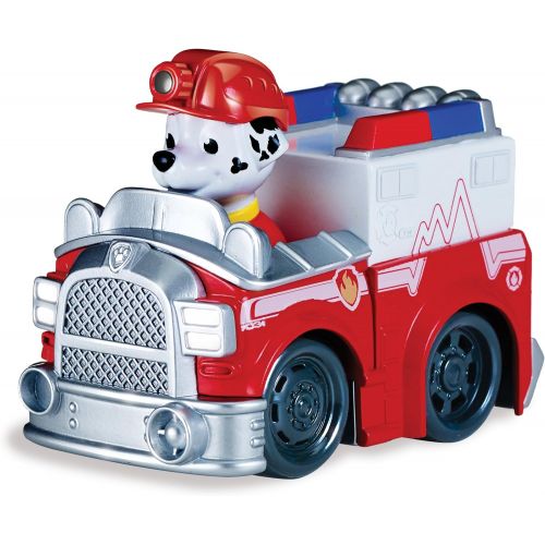  Paw Patrol Racers 3-Pack Vehicle Set, Rescue Marshall, Spy Chase, and Skye