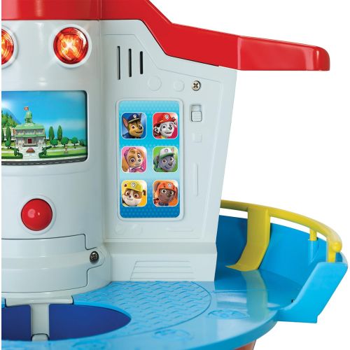  Nickelodeon PAW Patrol My Size Lookout Tower with Exclusive Vehicle, Rotating Periscope & Lights & Sounds