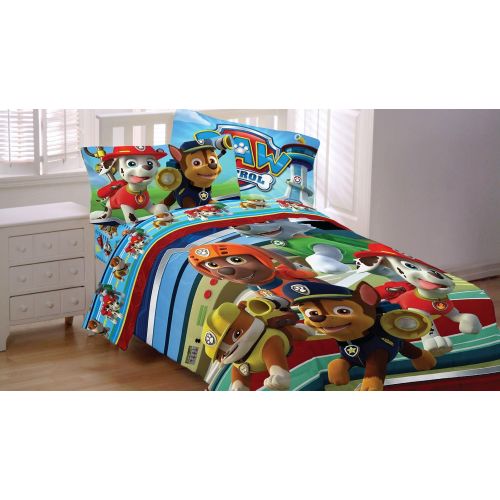  4pc Paw Patrol Puppy Hero Full Sheet Set