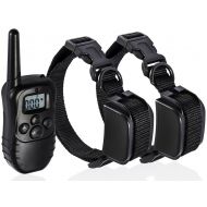 Generic Remote Dog Training Collar 330 Yard Radius LCD 100LV Shock Pet Bark