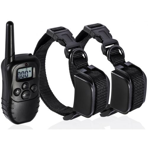 제네릭 Generic Remote Dog Training Collar 330 Yard Radius LCD 100LV Shock Pet Bark