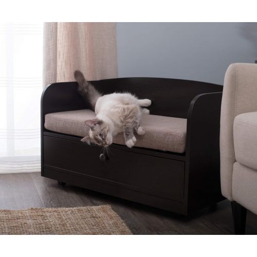  Paws & Purrs Pet Bed with Storage Drawer